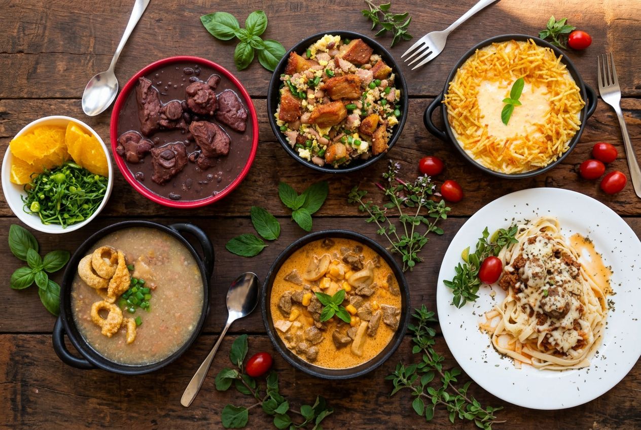 Pratos típicos da culinária mineira